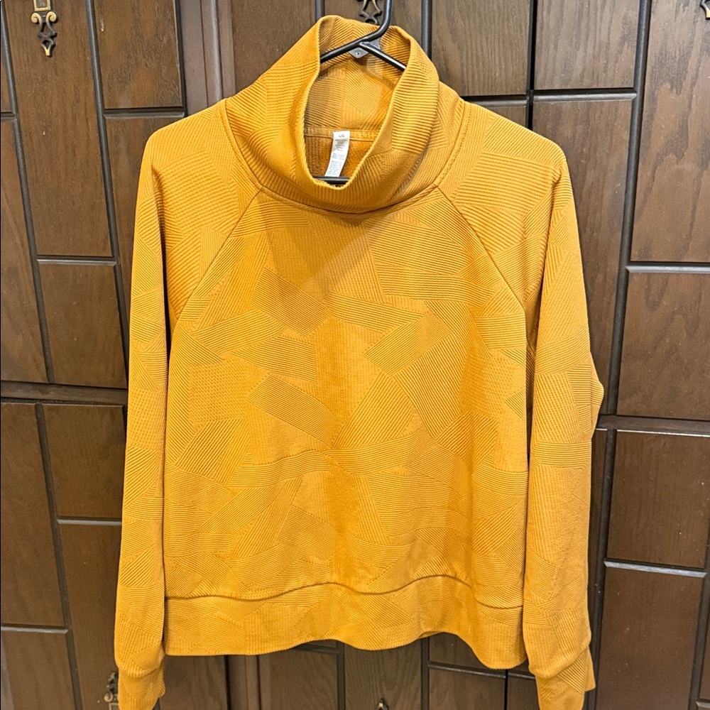 RBX Golden Yellow Cowl Neck Sweater